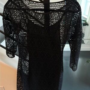 Express Black Lace Dress
